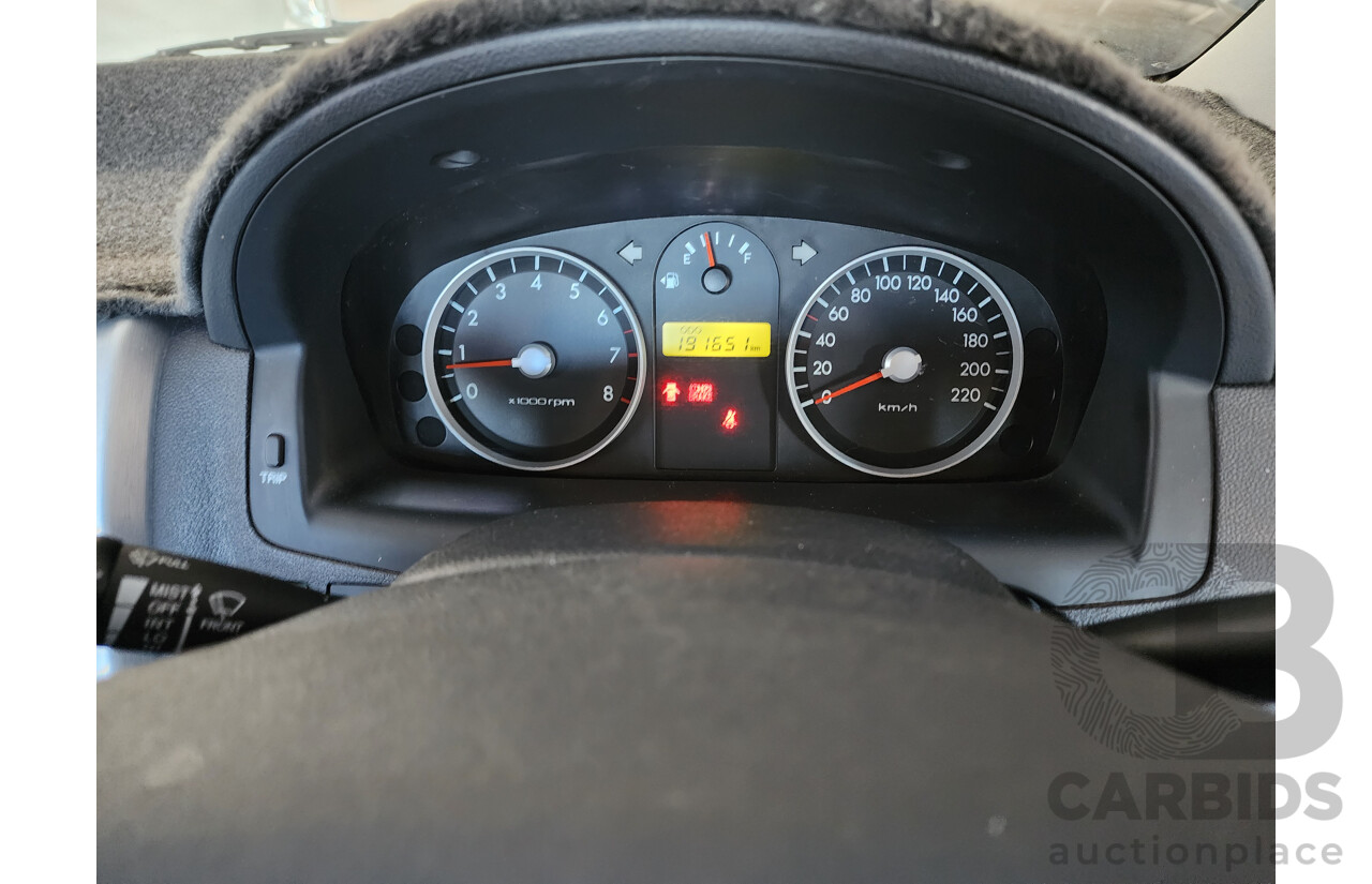 10/2009 Hyundai Getz SX FWD TB MY09 3D Hatchback Red 1.6L