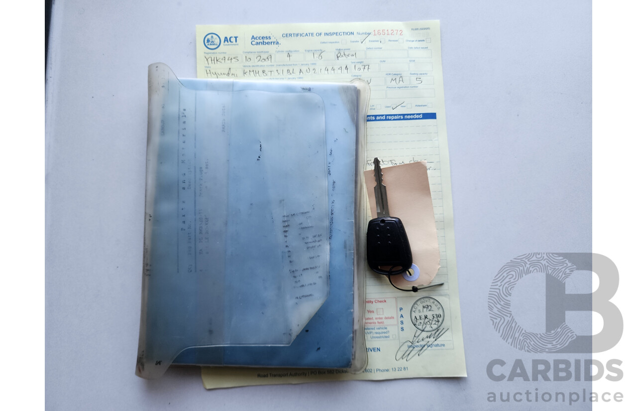 10/2009 Hyundai Getz SX FWD TB MY09 3D Hatchback Red 1.6L