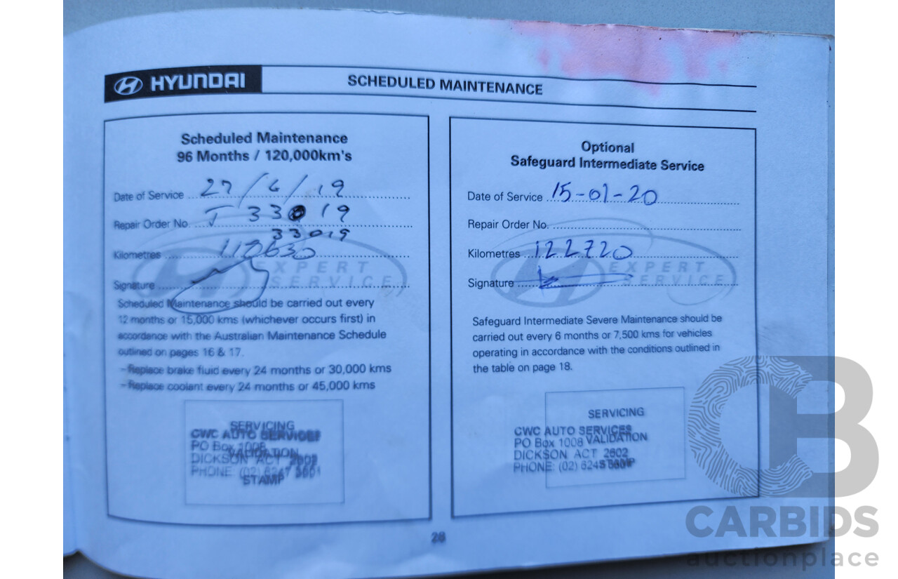 10/2009 Hyundai Getz SX FWD TB MY09 3D Hatchback Red 1.6L