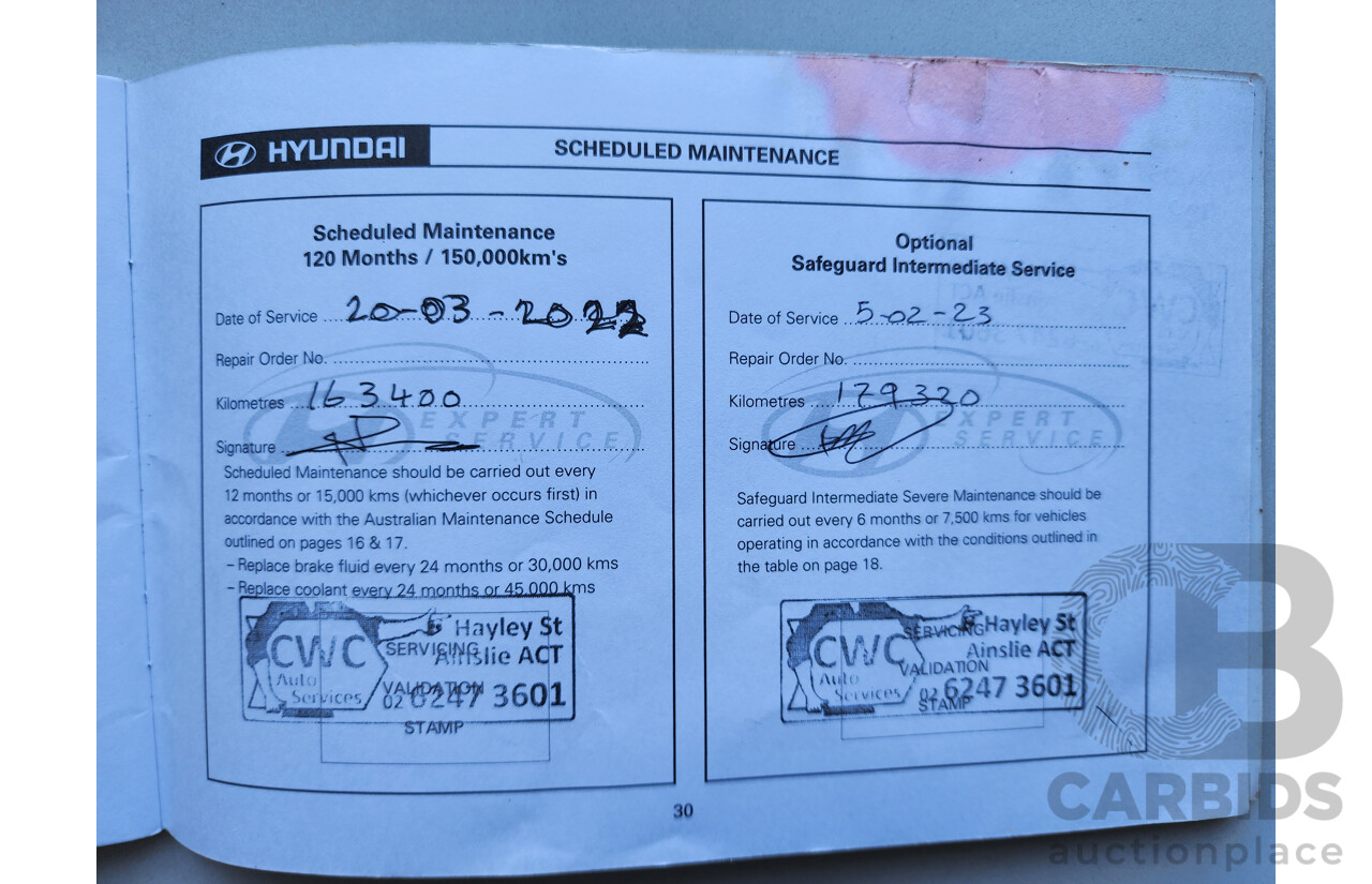 10/2009 Hyundai Getz SX FWD TB MY09 3D Hatchback Red 1.6L