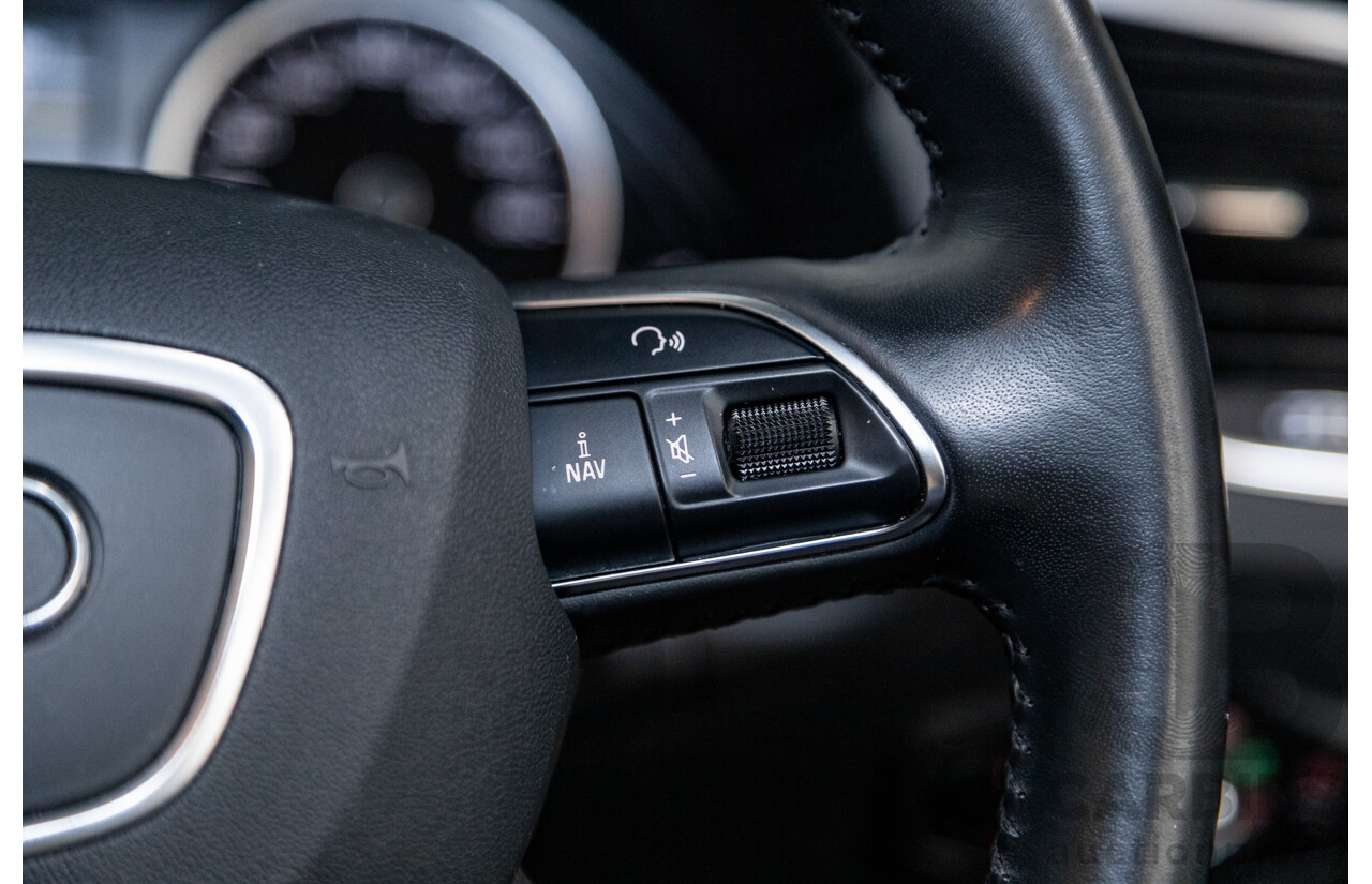 4/2016 Audi Q5 2.0 TFSI Quattro (AWD) 8R MY16 4d Wagon Metallic Black Turbo 2.0L