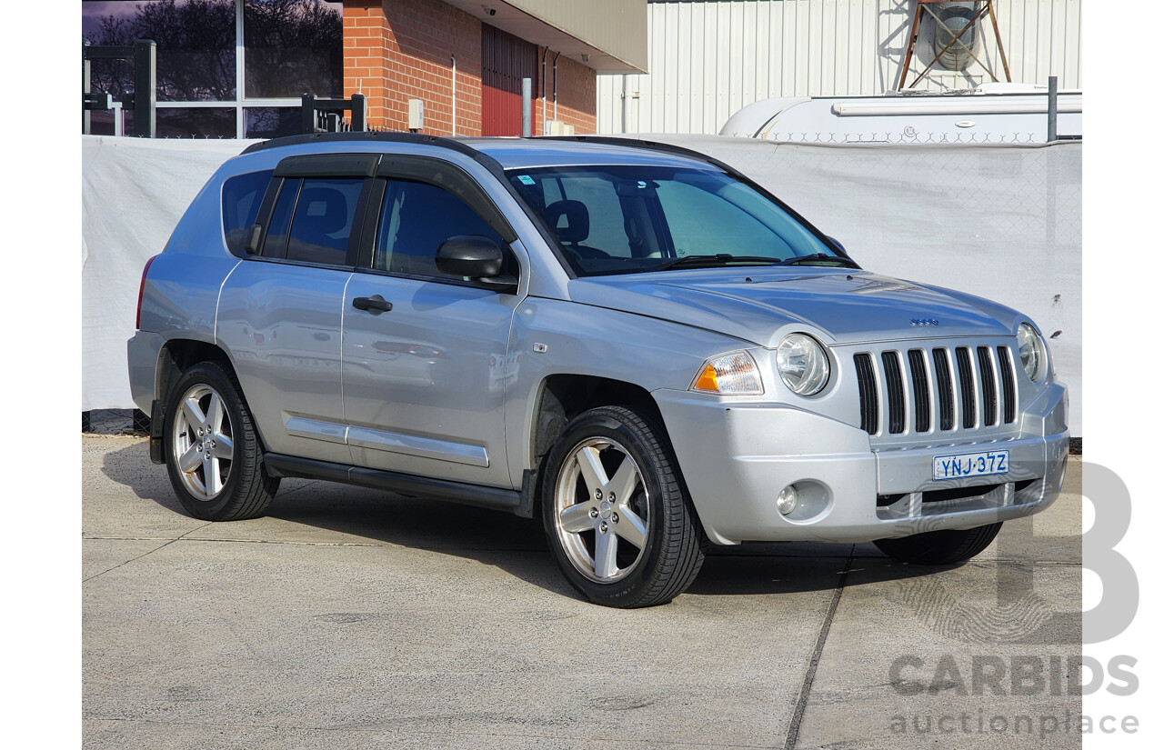 02/2008 Jeep Compass LIMITED 4x4 MK 4D Wagon Silver 2.4L