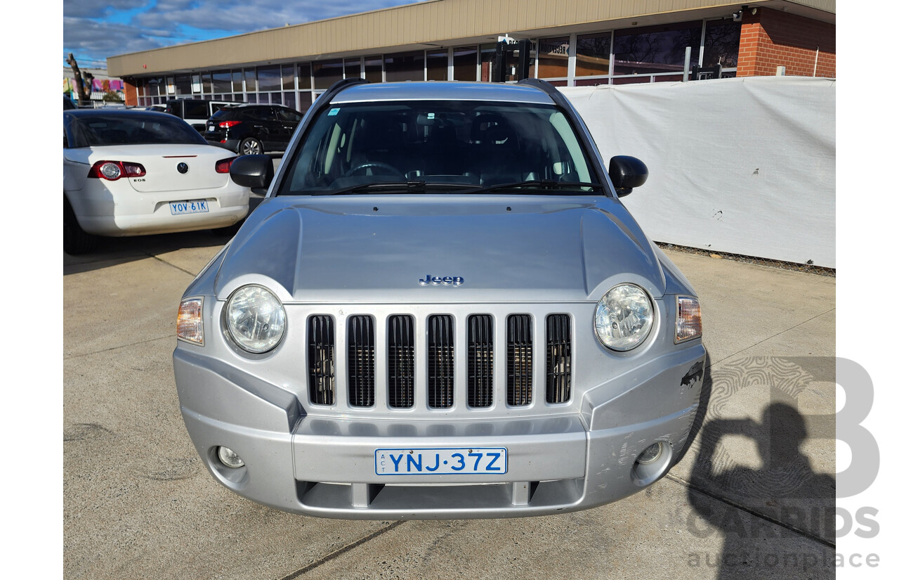02/2008 Jeep Compass LIMITED 4x4 MK 4D Wagon Silver 2.4L
