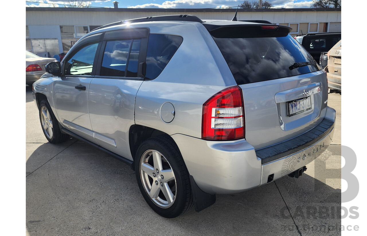 02/2008 Jeep Compass LIMITED 4x4 MK 4D Wagon Silver 2.4L