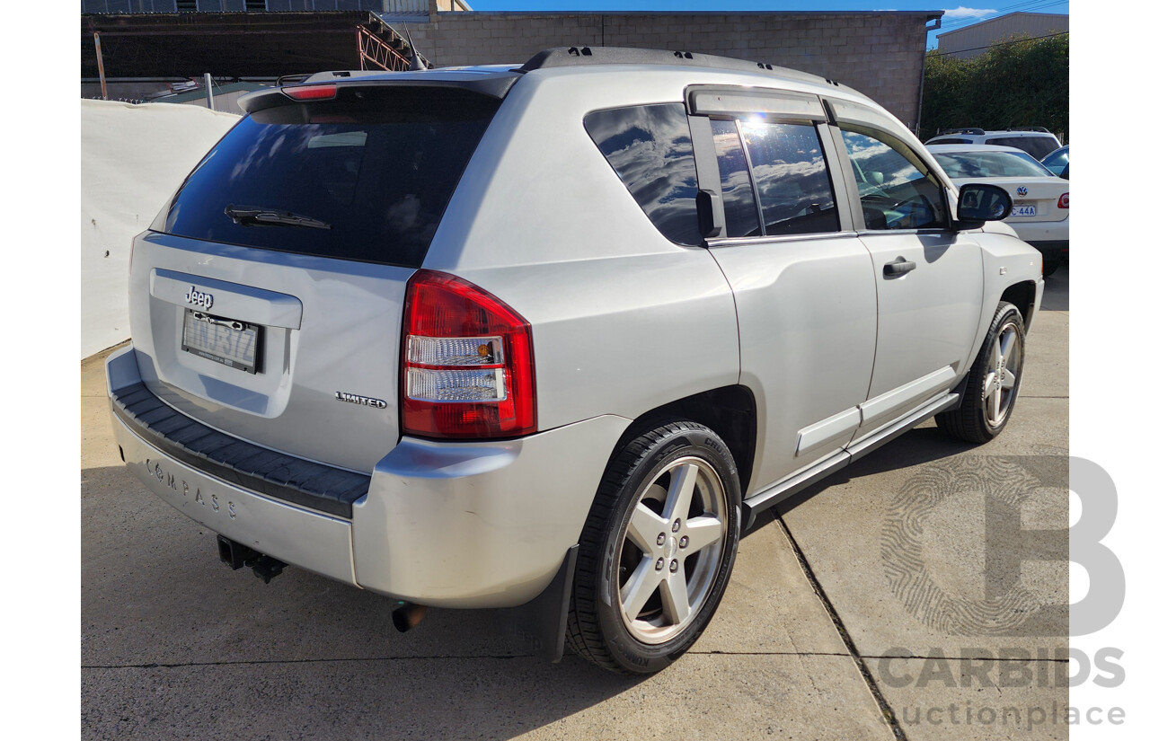 02/2008 Jeep Compass LIMITED 4x4 MK 4D Wagon Silver 2.4L