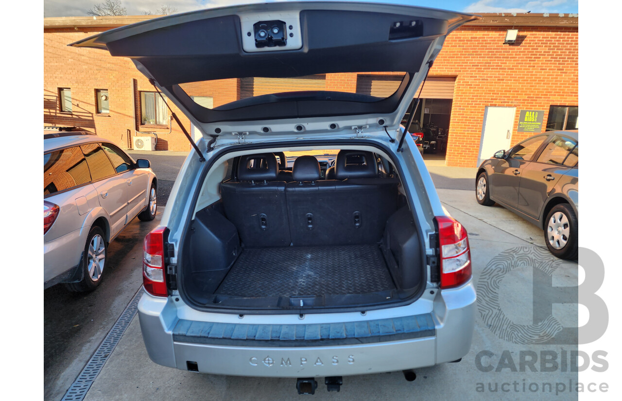 02/2008 Jeep Compass LIMITED 4x4 MK 4D Wagon Silver 2.4L