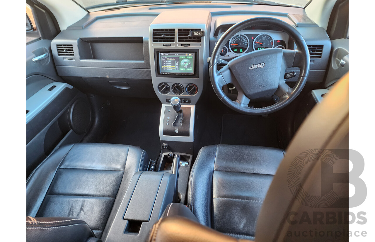 02/2008 Jeep Compass LIMITED 4x4 MK 4D Wagon Silver 2.4L