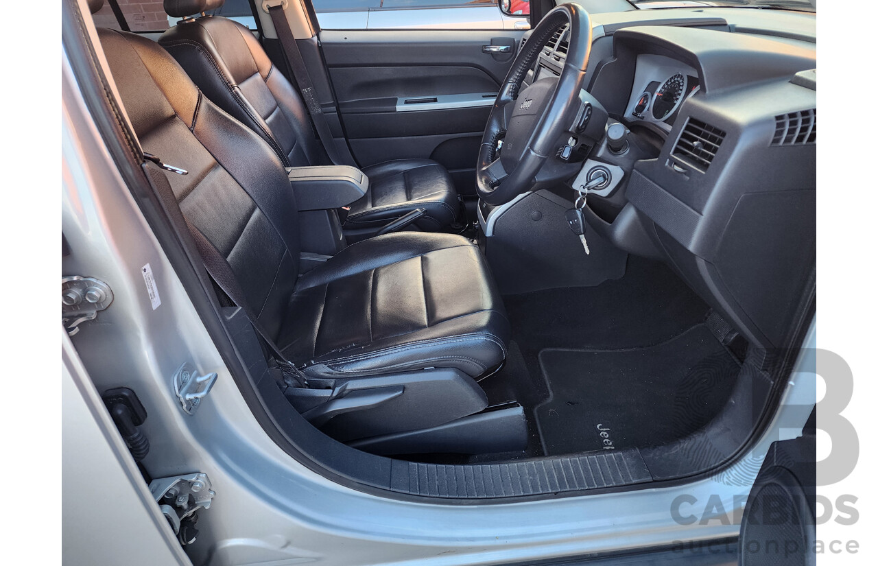 02/2008 Jeep Compass LIMITED 4x4 MK 4D Wagon Silver 2.4L