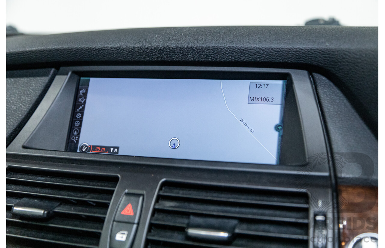 1/2012 BMW X6 Xdrive 30d (AWD) E71 MY12 4d Coupe Metallic Black Turbo Diesel 3.0L