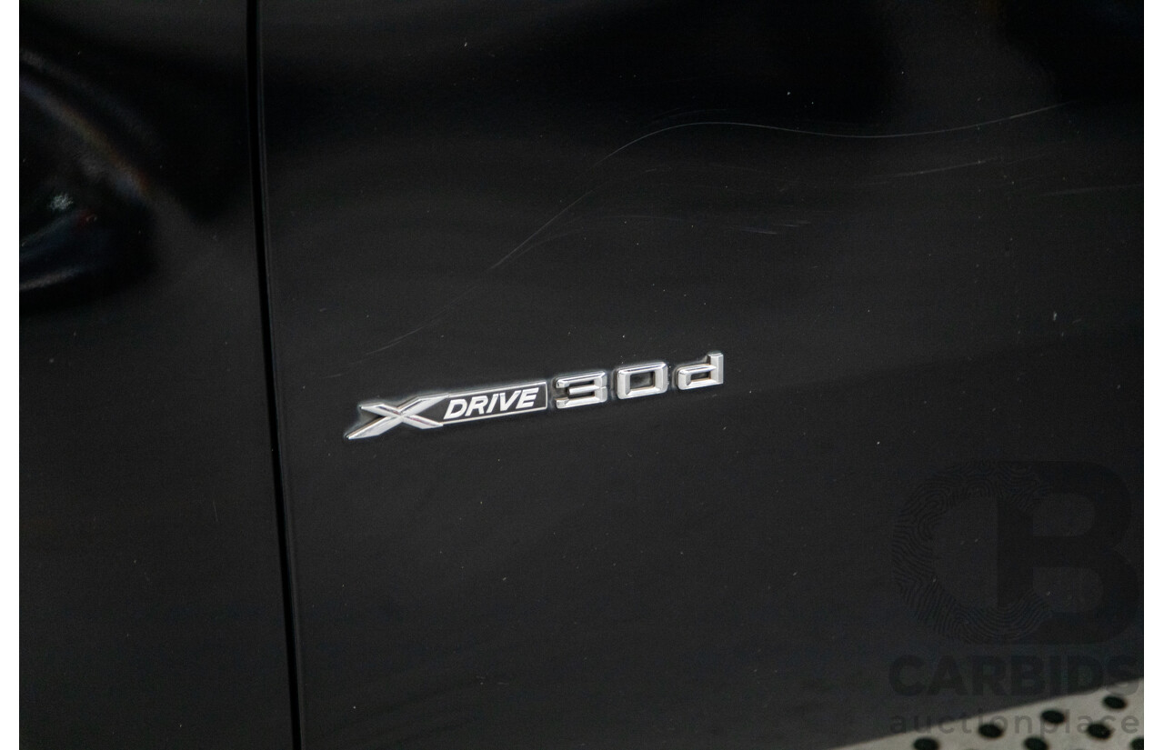 1/2012 BMW X6 Xdrive 30d (AWD) E71 MY12 4d Coupe Metallic Black Turbo Diesel 3.0L