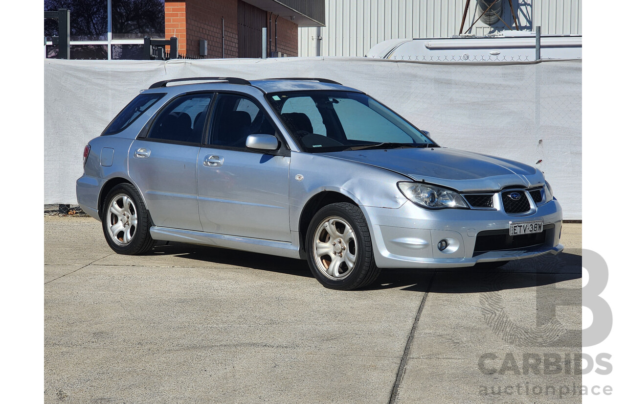 11/2005 Subaru Impreza 2.0i AWD MY06 5D Hatchback Silver 2.0L