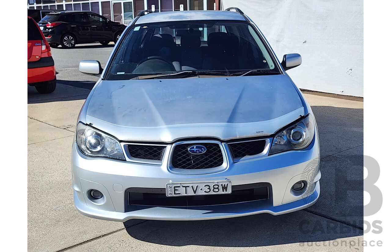 11/2005 Subaru Impreza 2.0i AWD MY06 5D Hatchback Silver 2.0L