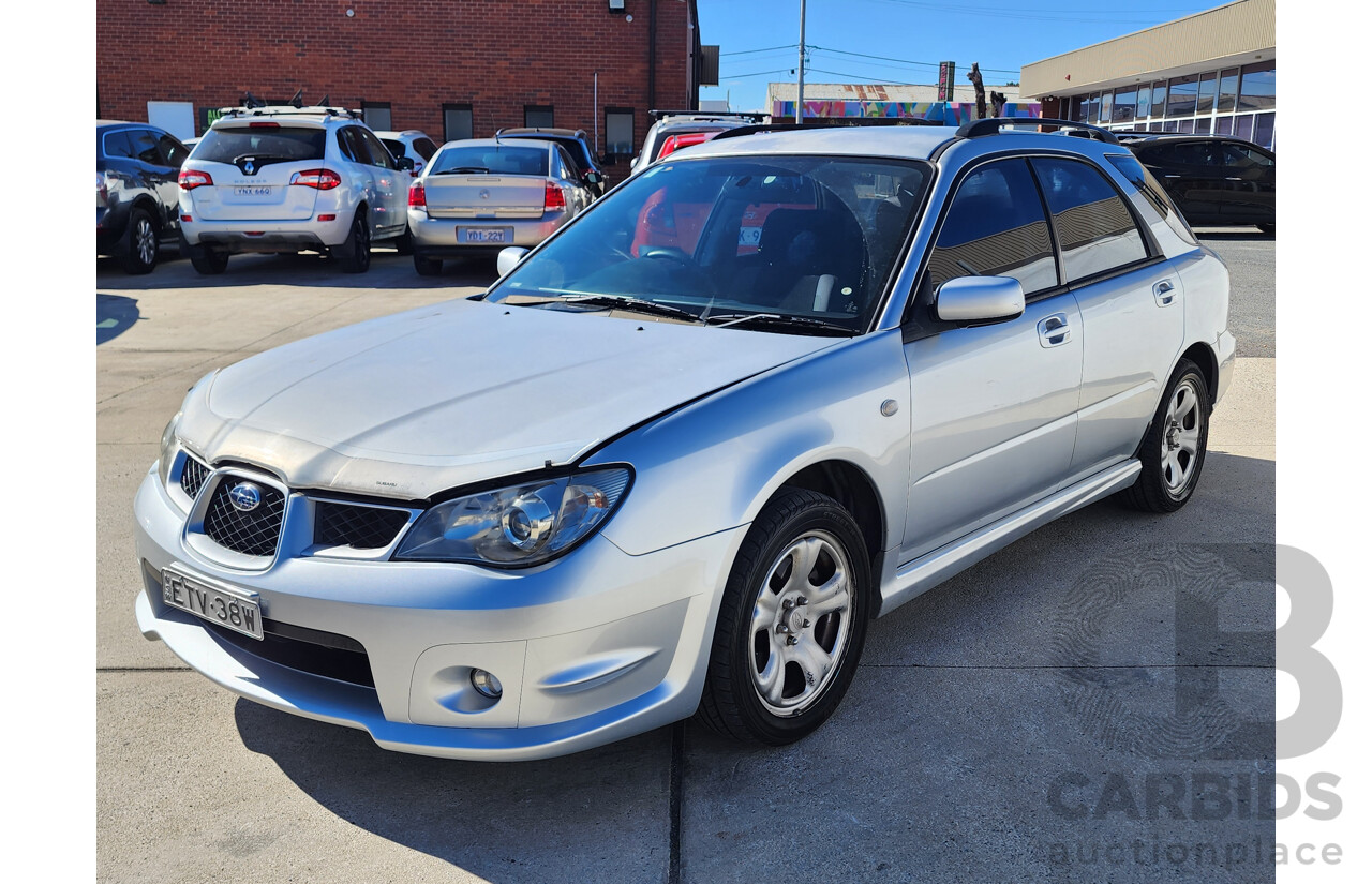 11/2005 Subaru Impreza 2.0i AWD MY06 5D Hatchback Silver 2.0L