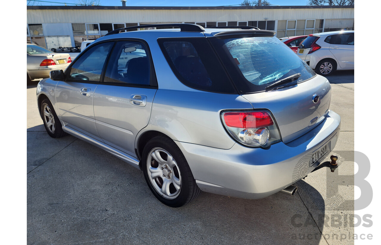 11/2005 Subaru Impreza 2.0i AWD MY06 5D Hatchback Silver 2.0L