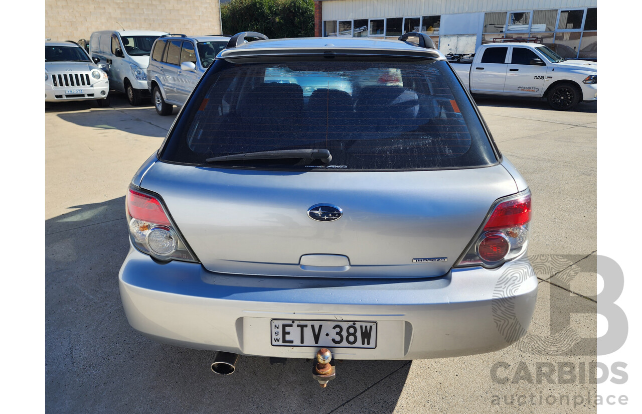 11/2005 Subaru Impreza 2.0i AWD MY06 5D Hatchback Silver 2.0L