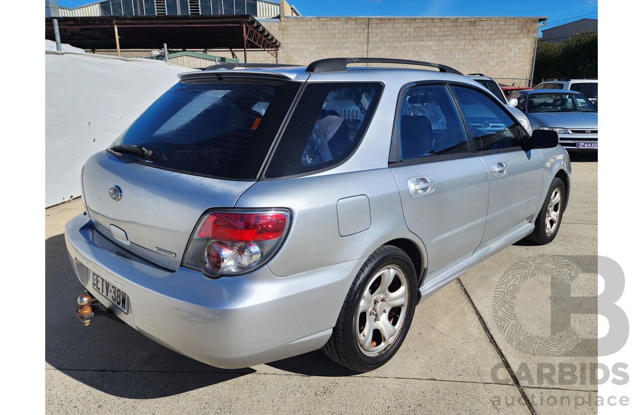11/2005 Subaru Impreza 2.0i AWD MY06 5D Hatchback Silver 2.0L