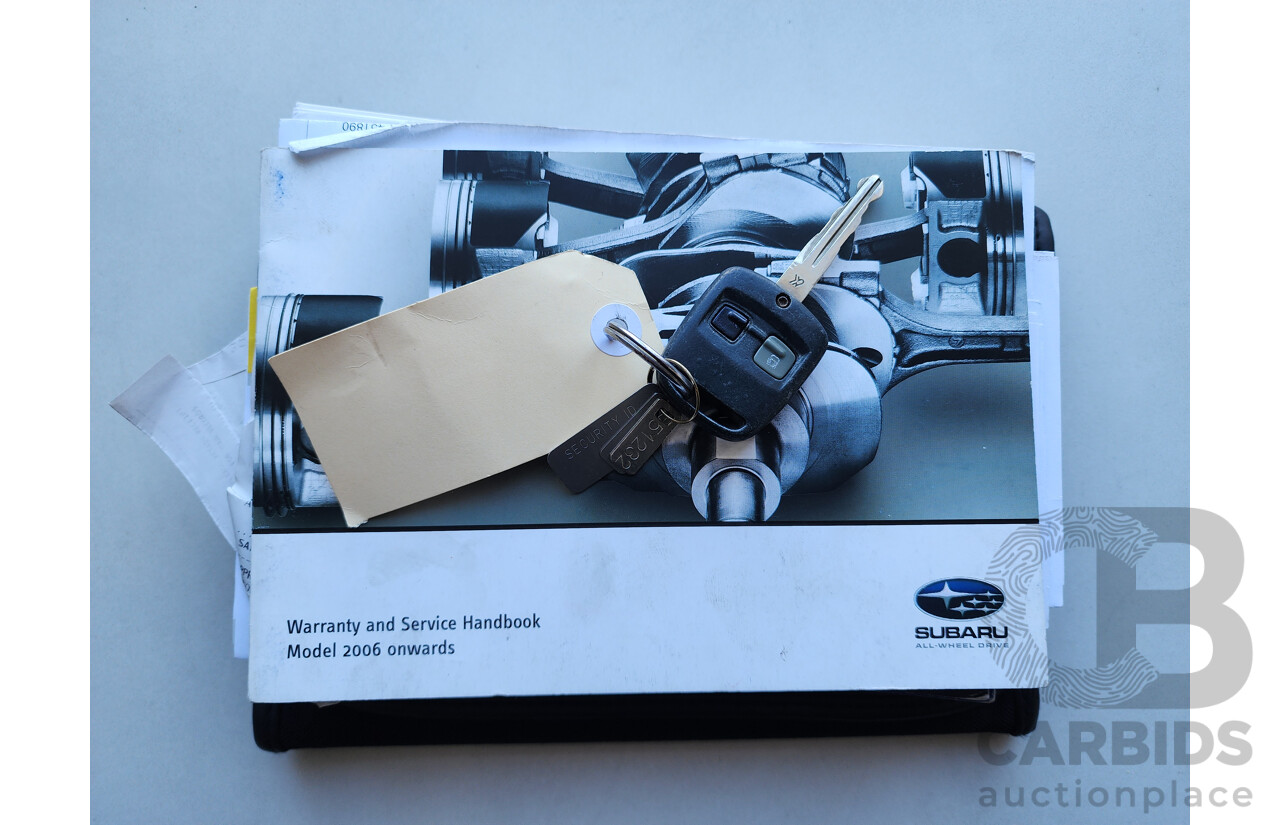 11/2005 Subaru Impreza 2.0i AWD MY06 5D Hatchback Silver 2.0L