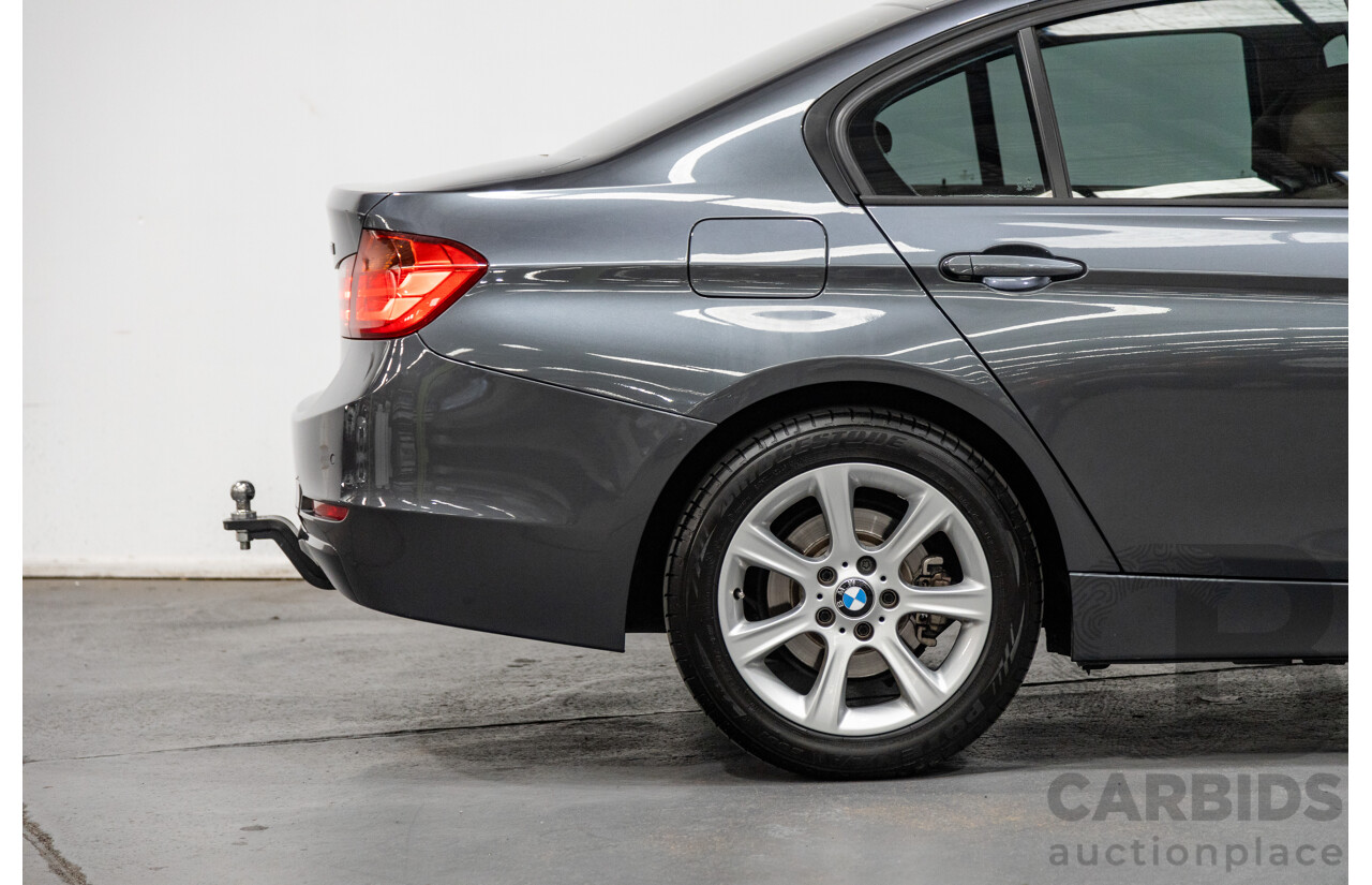 6/2012 BMW 320i F30 4d Sedan Mineral Grey Metallic Turbo 2.0L