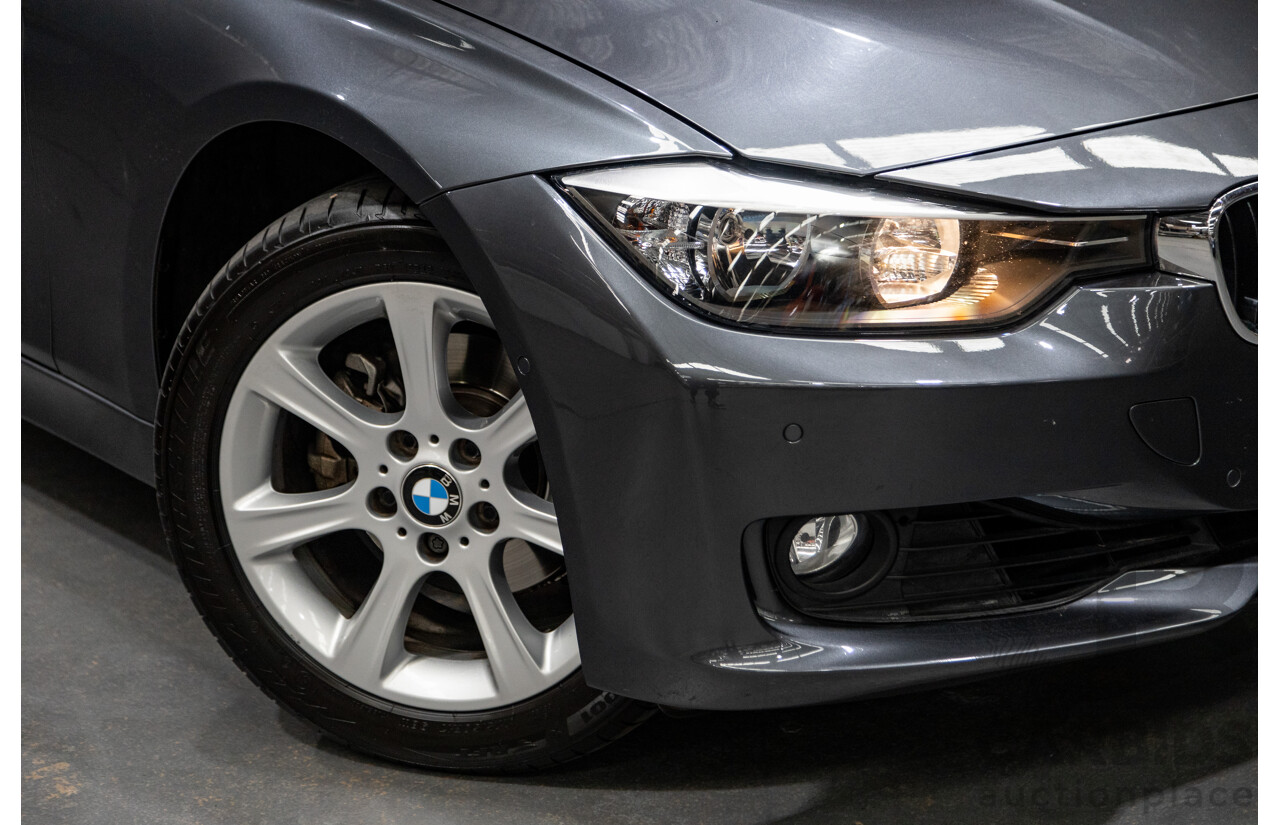 6/2012 BMW 320i F30 4d Sedan Mineral Grey Metallic Turbo 2.0L