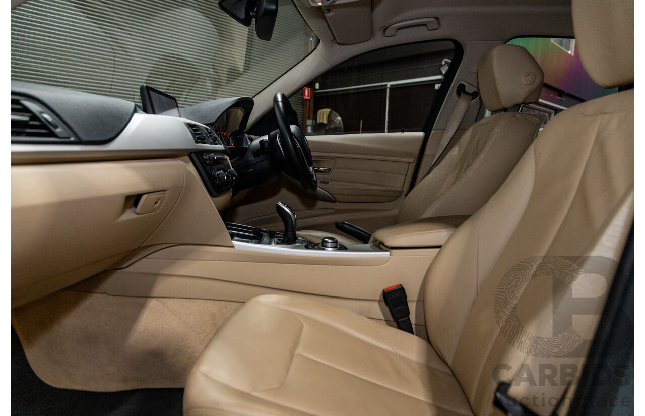 6/2012 BMW 320i F30 4d Sedan Mineral Grey Metallic Turbo 2.0L