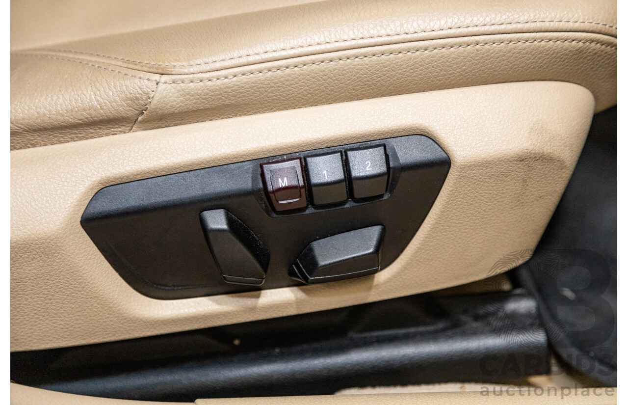 6/2012 BMW 320i F30 4d Sedan Mineral Grey Metallic Turbo 2.0L