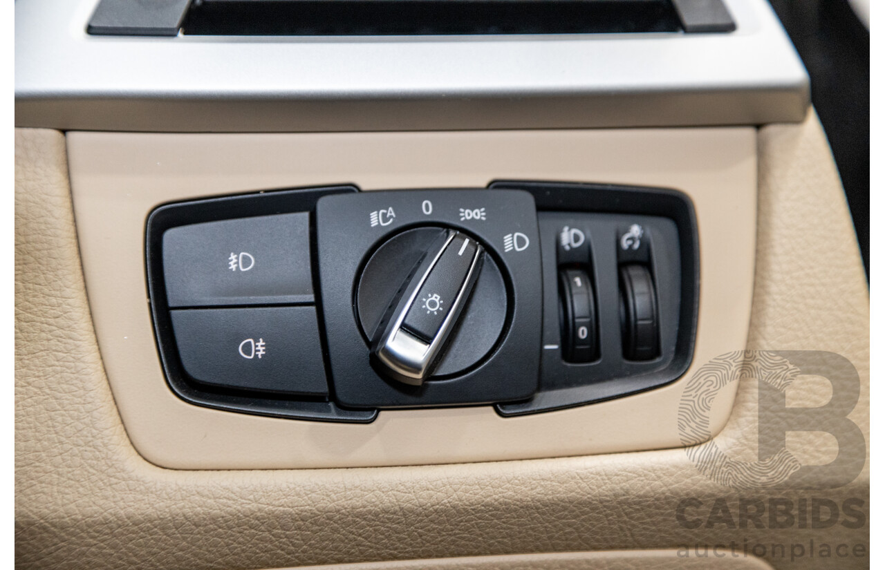 6/2012 BMW 320i F30 4d Sedan Mineral Grey Metallic Turbo 2.0L