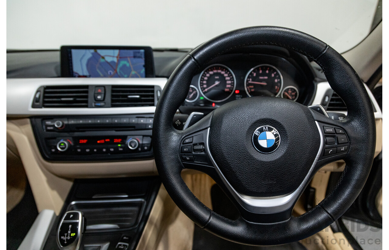 6/2012 BMW 320i F30 4d Sedan Mineral Grey Metallic Turbo 2.0L