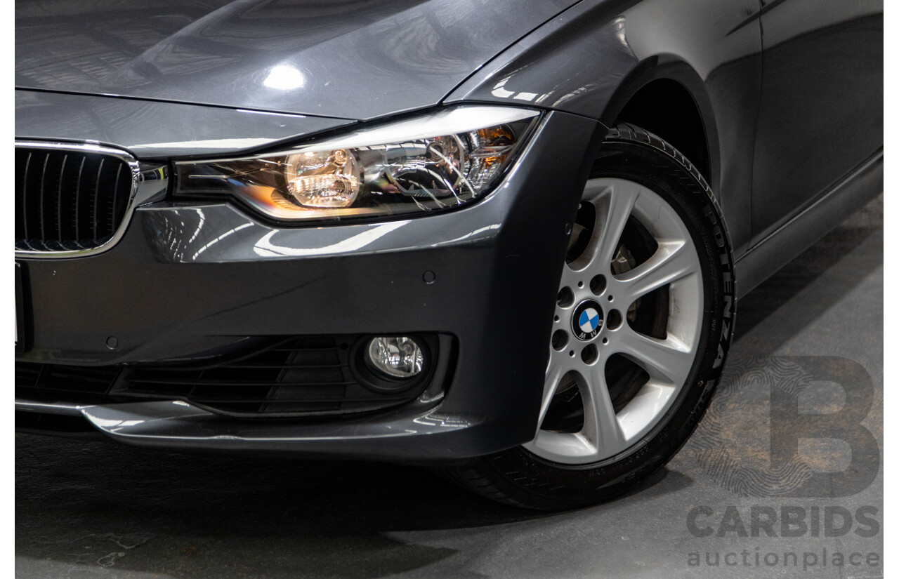 6/2012 BMW 320i F30 4d Sedan Mineral Grey Metallic Turbo 2.0L