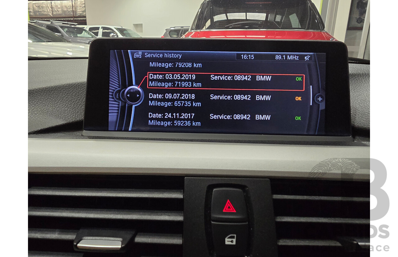 6/2012 BMW 320i F30 4d Sedan Mineral Grey Metallic Turbo 2.0L