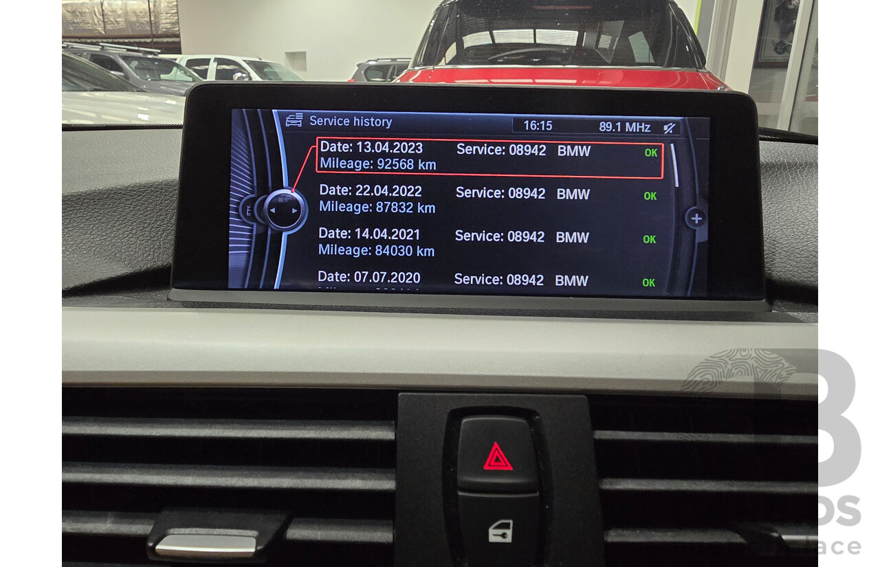 6/2012 BMW 320i F30 4d Sedan Mineral Grey Metallic Turbo 2.0L