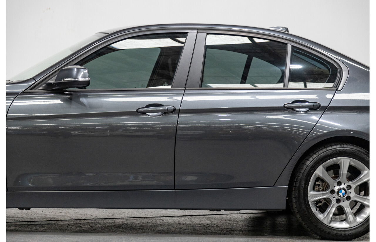 6/2012 BMW 320i F30 4d Sedan Mineral Grey Metallic Turbo 2.0L