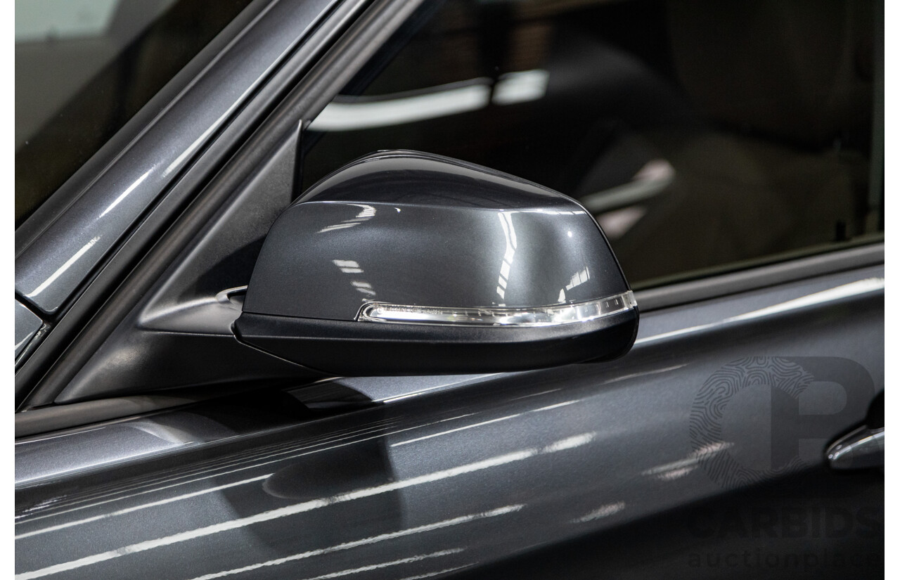 6/2012 BMW 320i F30 4d Sedan Mineral Grey Metallic Turbo 2.0L