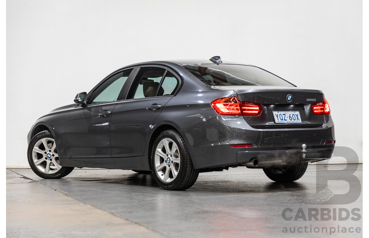 6/2012 BMW 320i F30 4d Sedan Mineral Grey Metallic Turbo 2.0L