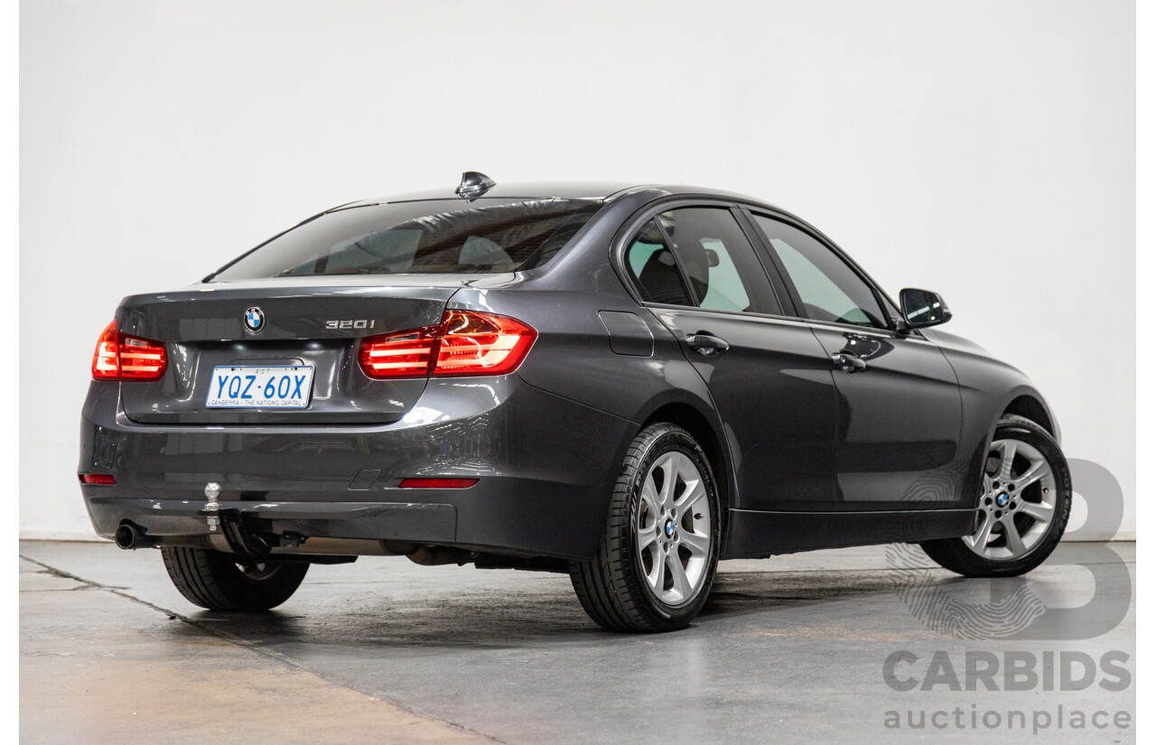 6/2012 BMW 320i F30 4d Sedan Mineral Grey Metallic Turbo 2.0L