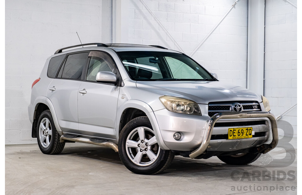 4/2008 Toyota Rav4 ZR6 (4x4) GSA33R 4d Wagon Silver V6 3.5L