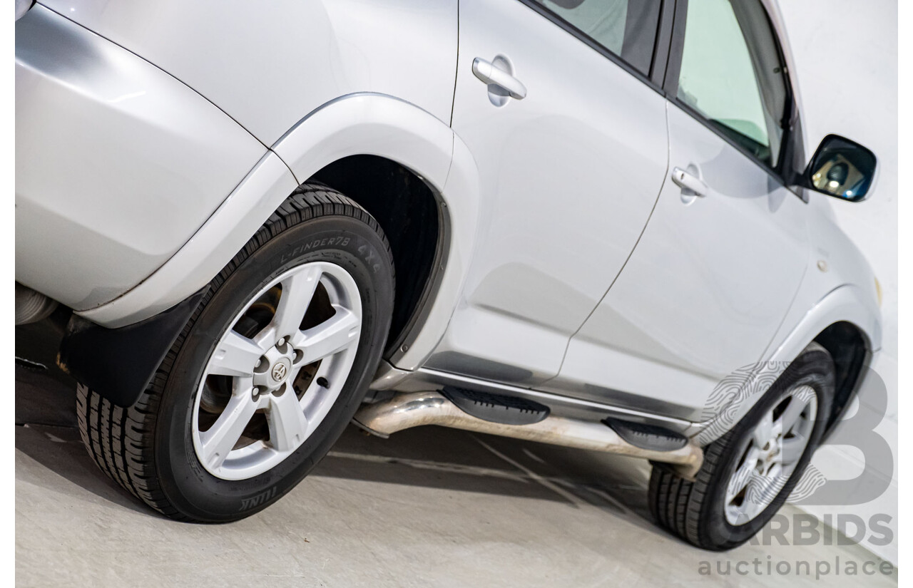 4/2008 Toyota Rav4 ZR6 (4x4) GSA33R 4d Wagon Silver V6 3.5L