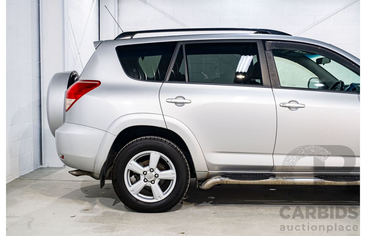 4/2008 Toyota Rav4 ZR6 (4x4) GSA33R 4d Wagon Silver V6 3.5L