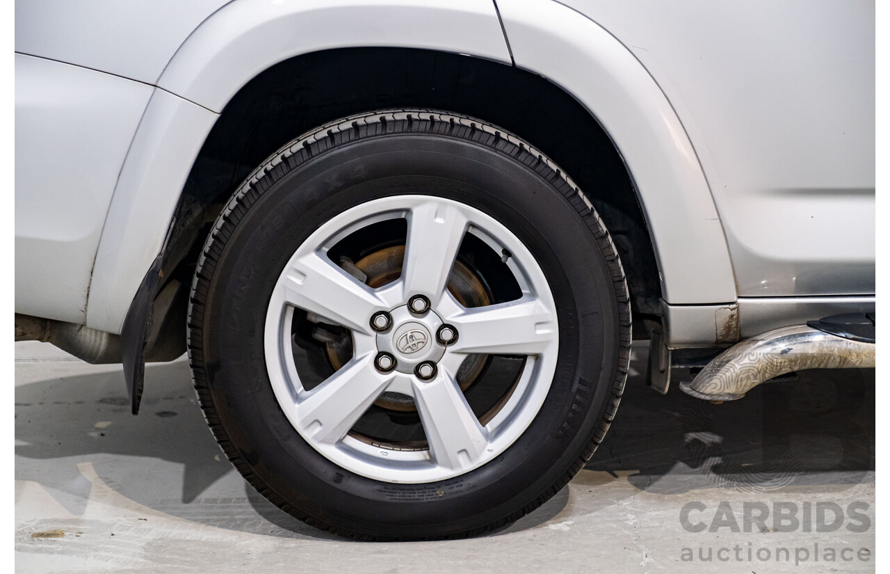 4/2008 Toyota Rav4 ZR6 (4x4) GSA33R 4d Wagon Silver V6 3.5L