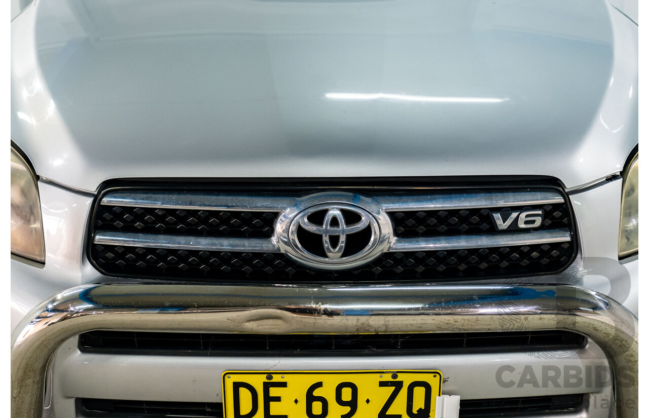 4/2008 Toyota Rav4 ZR6 (4x4) GSA33R 4d Wagon Silver V6 3.5L