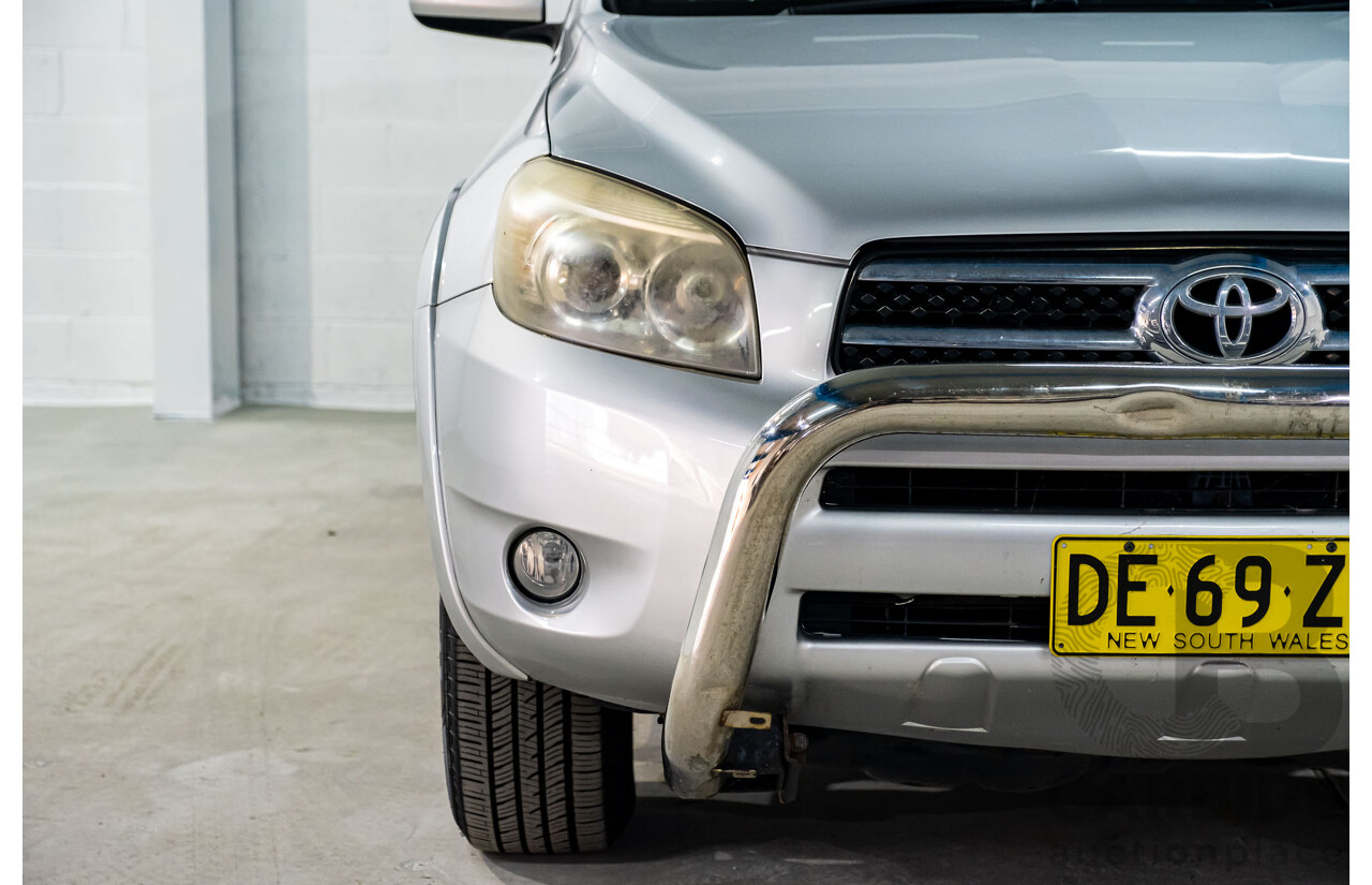 4/2008 Toyota Rav4 ZR6 (4x4) GSA33R 4d Wagon Silver V6 3.5L