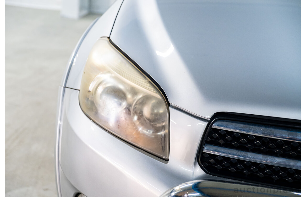 4/2008 Toyota Rav4 ZR6 (4x4) GSA33R 4d Wagon Silver V6 3.5L