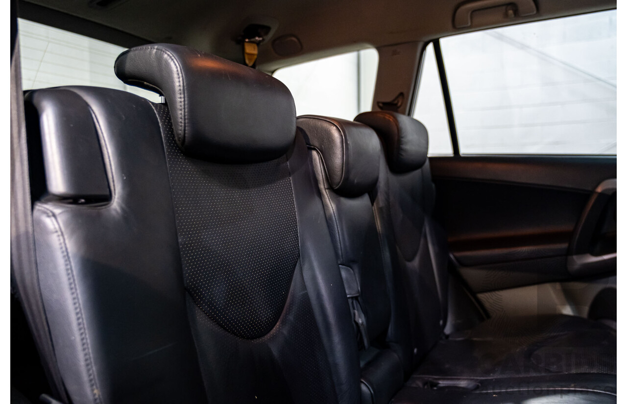 4/2008 Toyota Rav4 ZR6 (4x4) GSA33R 4d Wagon Silver V6 3.5L