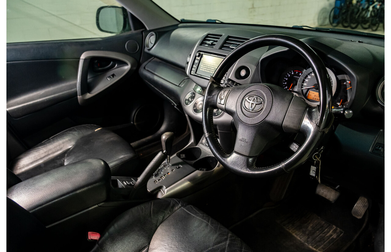 4/2008 Toyota Rav4 ZR6 (4x4) GSA33R 4d Wagon Silver V6 3.5L