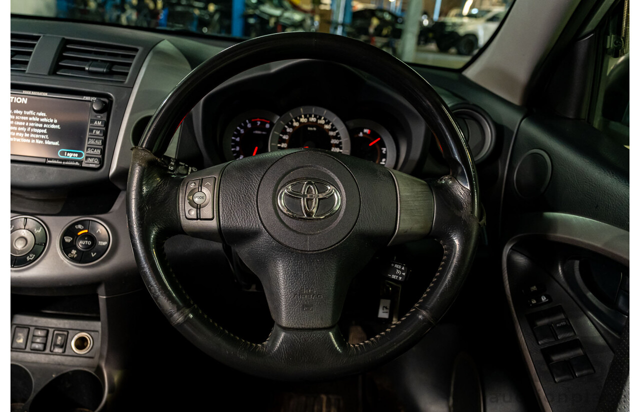 4/2008 Toyota Rav4 ZR6 (4x4) GSA33R 4d Wagon Silver V6 3.5L