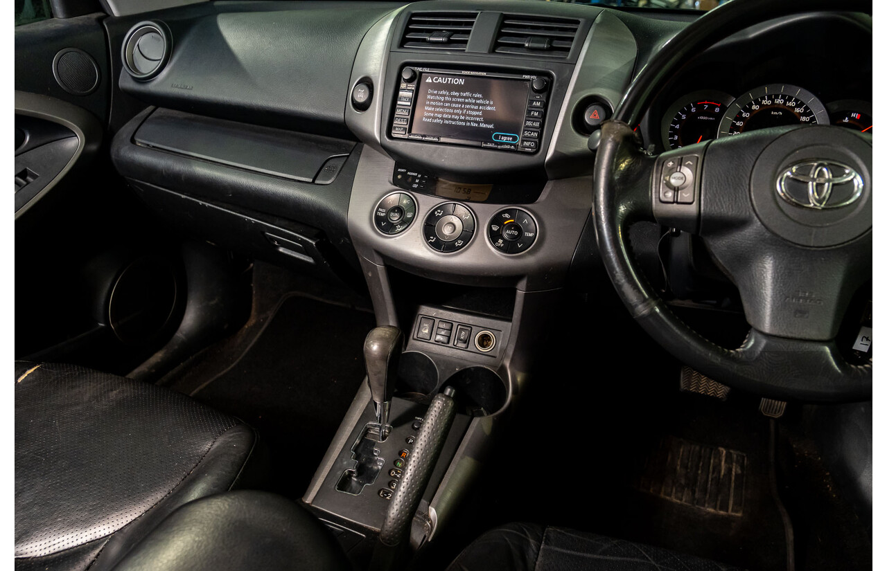 4/2008 Toyota Rav4 ZR6 (4x4) GSA33R 4d Wagon Silver V6 3.5L