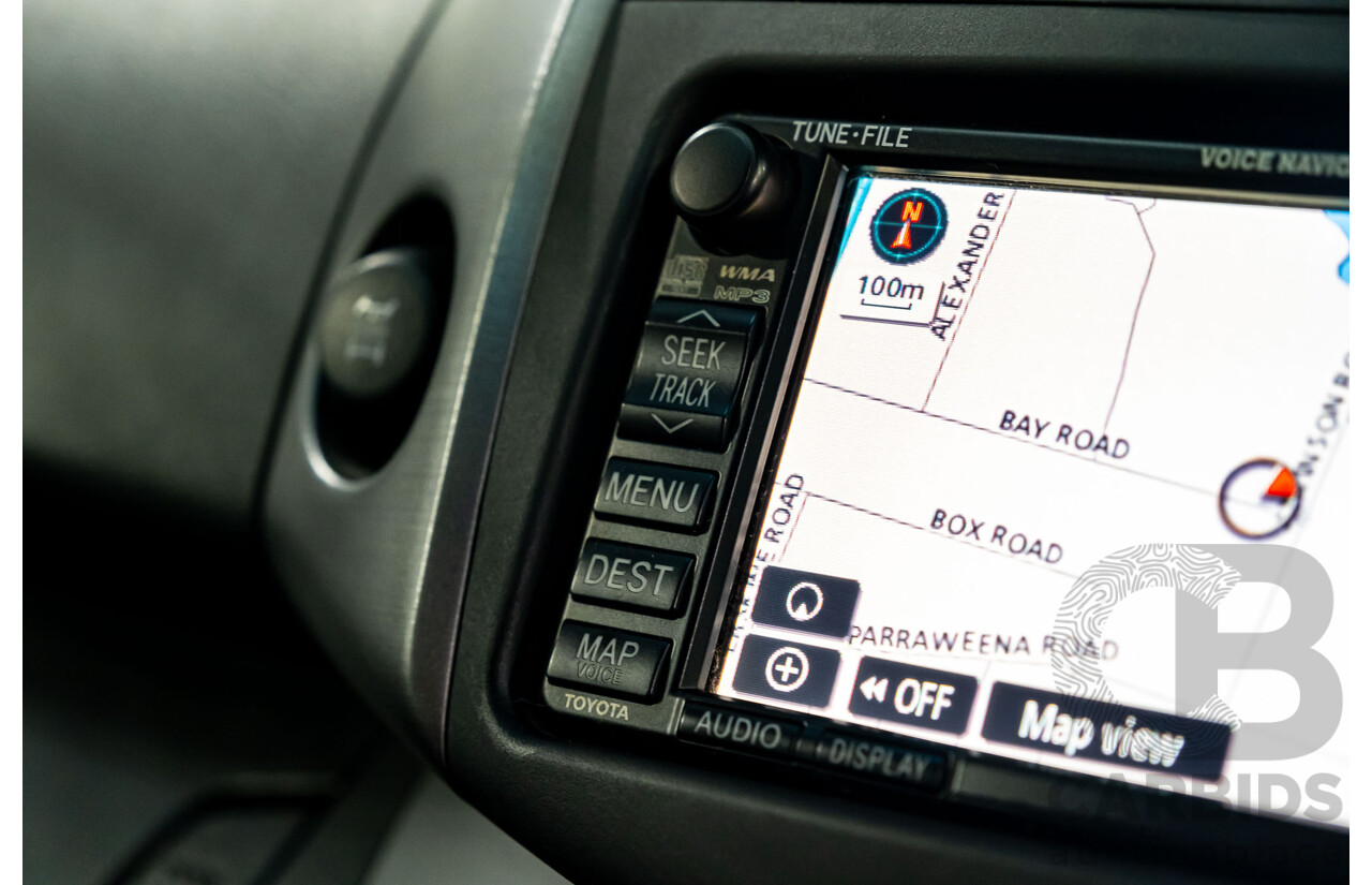 4/2008 Toyota Rav4 ZR6 (4x4) GSA33R 4d Wagon Silver V6 3.5L