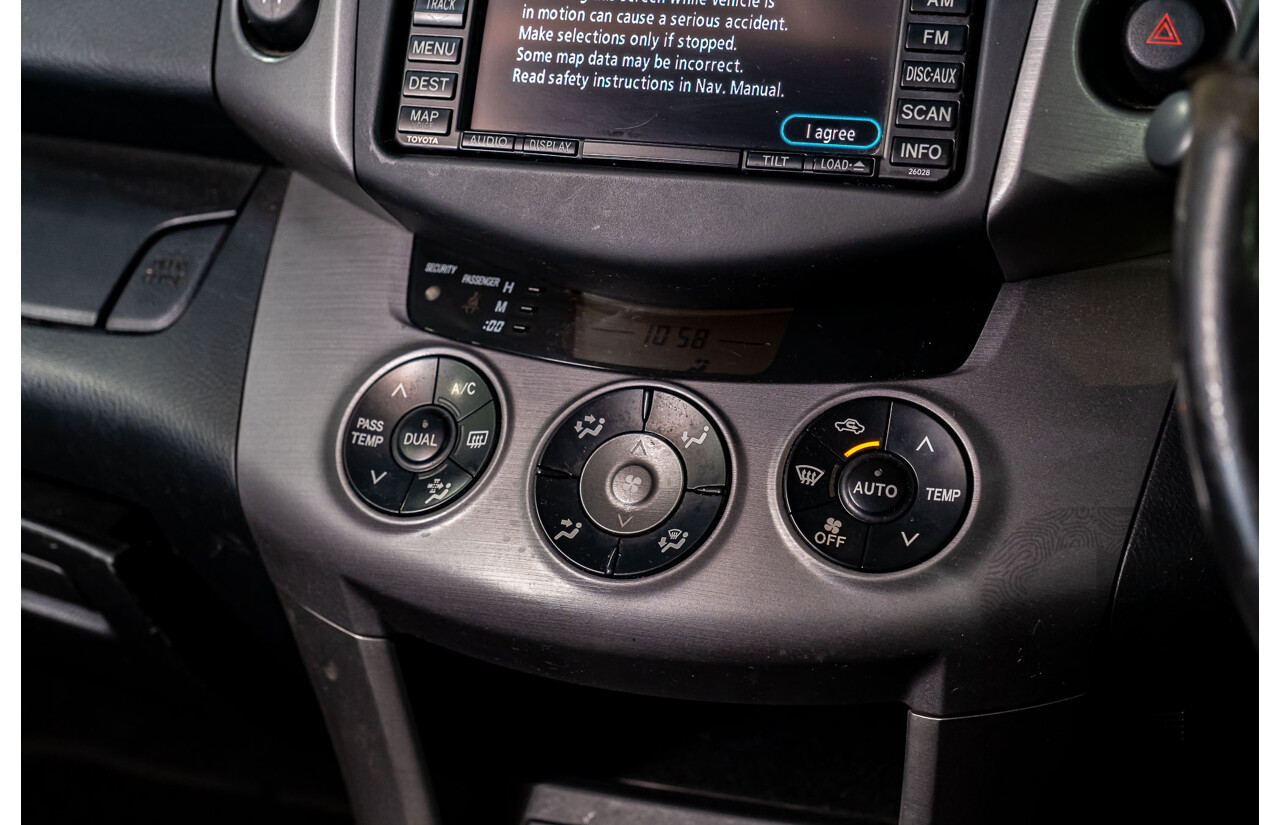 4/2008 Toyota Rav4 ZR6 (4x4) GSA33R 4d Wagon Silver V6 3.5L