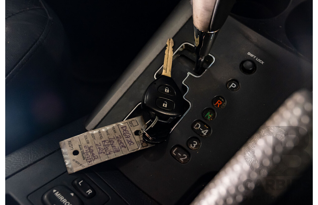 4/2008 Toyota Rav4 ZR6 (4x4) GSA33R 4d Wagon Silver V6 3.5L