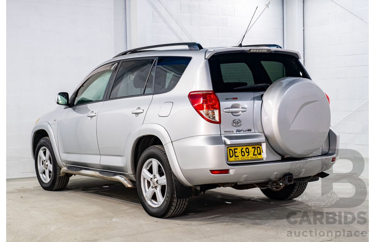 4/2008 Toyota Rav4 ZR6 (4x4) GSA33R 4d Wagon Silver V6 3.5L