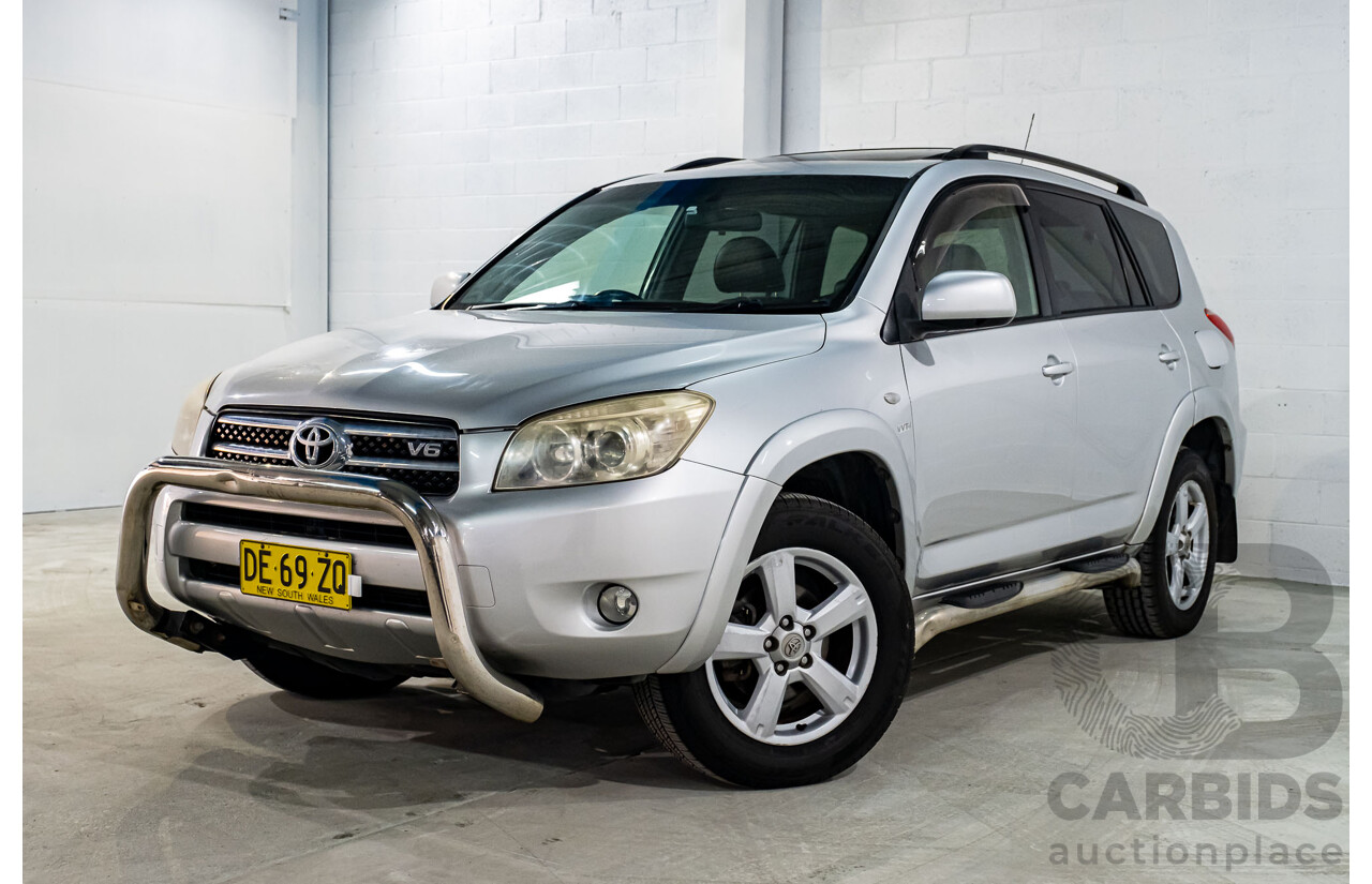 4/2008 Toyota Rav4 ZR6 (4x4) GSA33R 4d Wagon Silver V6 3.5L